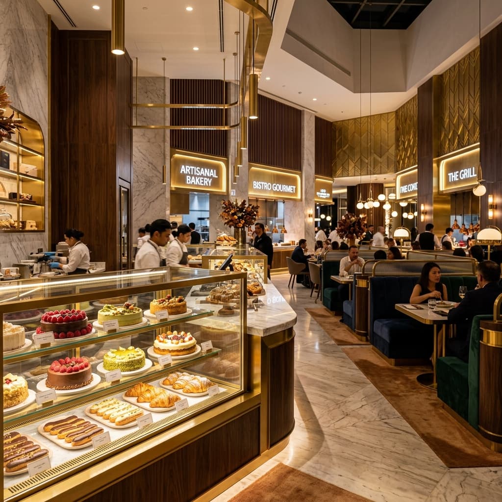 Food Court & Dining Showcase